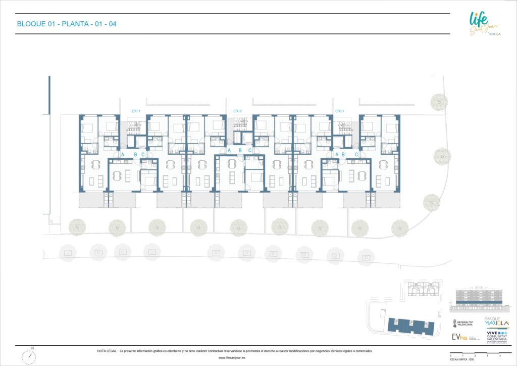 Bloque 1 Planta 1-4